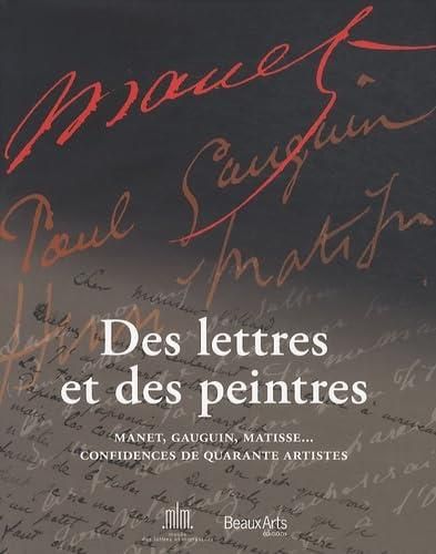 Des lettres et des peintres