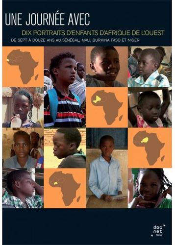 Dix portraits d'enfants d'afrique de l'ouest