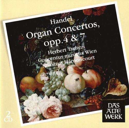 Haendel - concertos pour orgue op.4 - concertos pour orgue op.7
